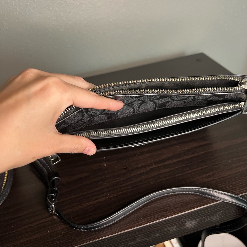 COACH Black Satchel